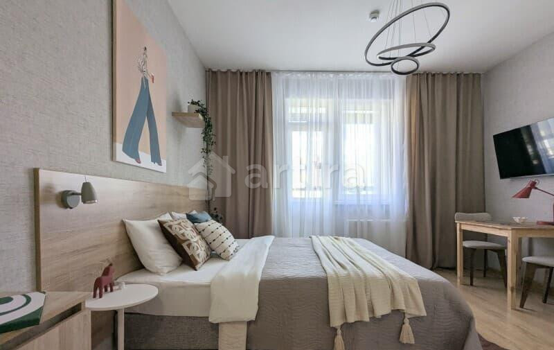 1-комн. апарт-ы, 22 м2, 3/22 эт. Санкт-Петербург - изображение 1