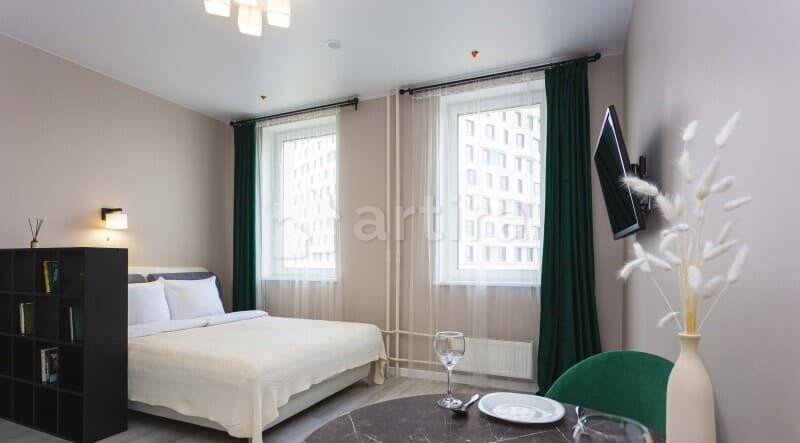 1-комн. квартира, 27 м2, 3/18 эт. Москва - изображение 2