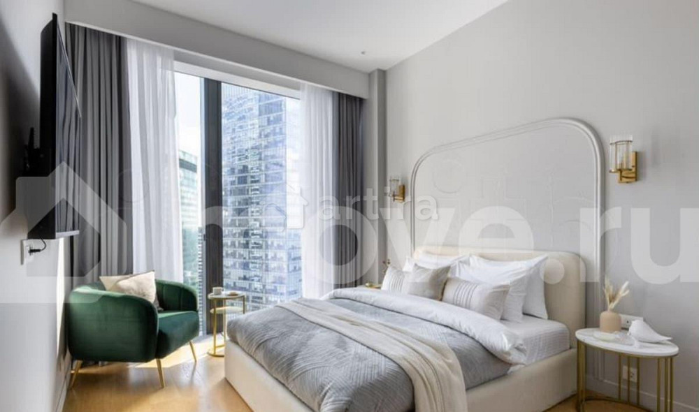 3-комн. апарт-ы, 92 м2, 41/78 эт. Москва - изображение 2