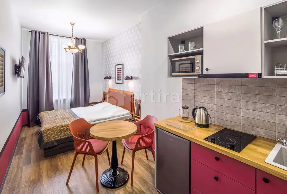 Апартаменты студия, 18 м² Санкт-Петербург - изображение 1