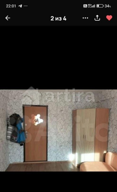 Комната, 14 м2, 1/5 эт. Красноярск - изображение 1