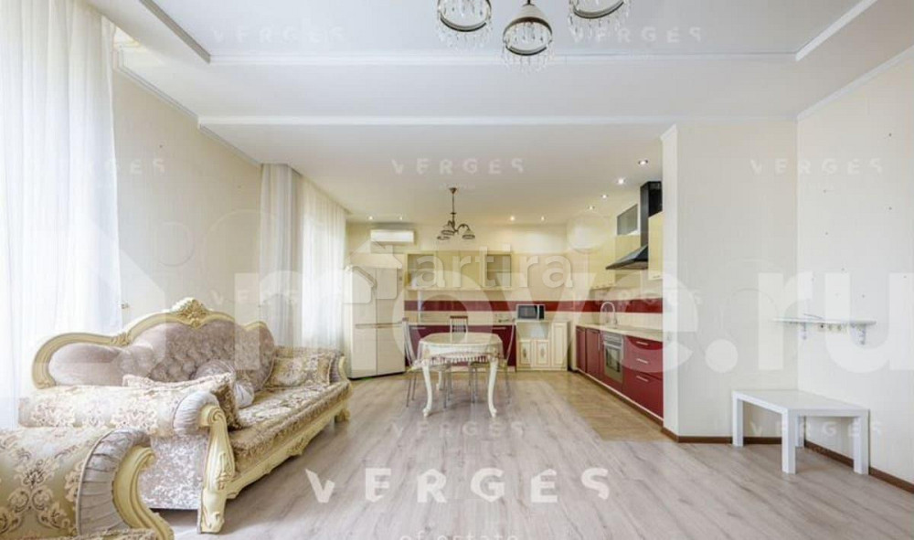 4-комн. квартира, 130 м2, 10/37 эт. Москва - изображение 5