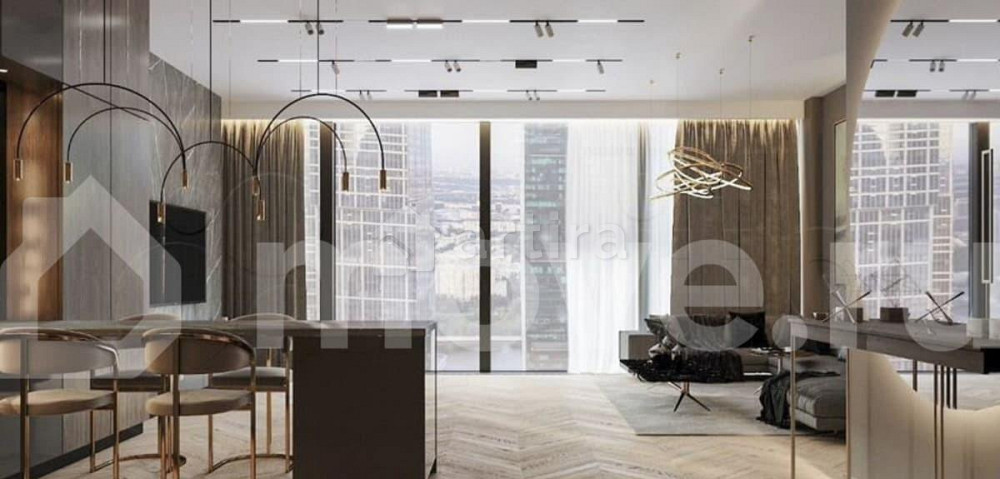 3-комн. апарт-ы, 87 м2, 46/68 эт. Москва - изображение 3