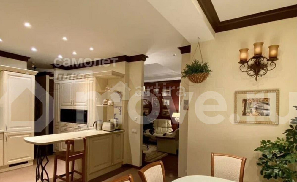 4-комн. квартира, 132 м2, 3/23 эт. Москва - изображение 4