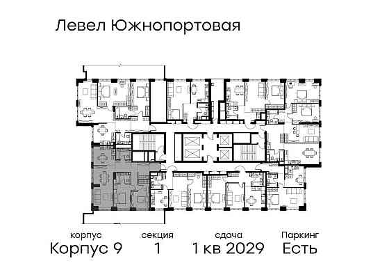 3-комн. квартира, 81.2 м2, 4/49 эт. Москва