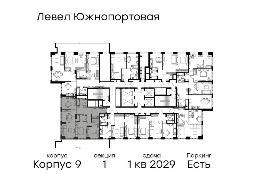 3-комн. квартира, 81.2 м2, 4/49 эт. Москва - изображение 3