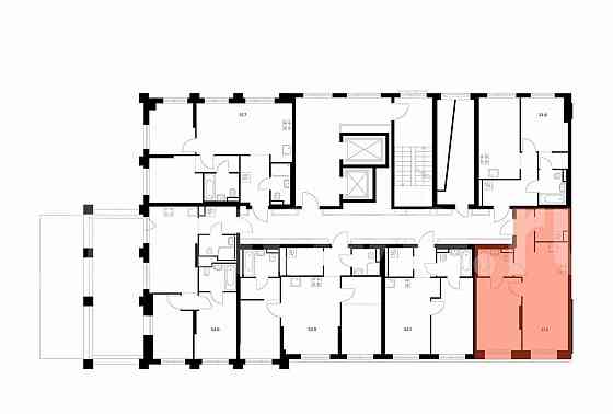 1-комн. квартира, 41.6 м2, 2/13 эт. Зеленоград