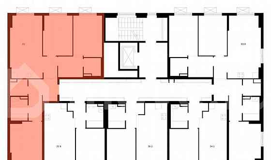 3-комн. квартира, 85 м2, 9/9 эт. Москва