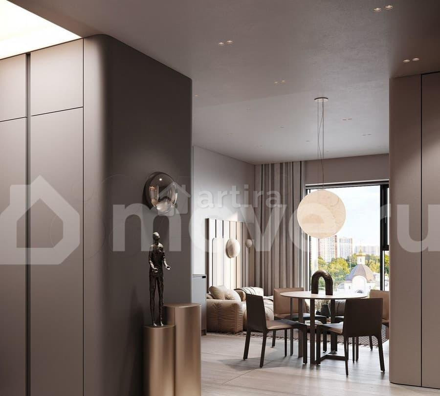 1-комн. квартира, 50.9 м2, 3/43 эт. Москва - изображение 4