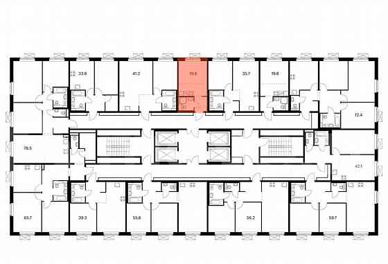 Студия, 19.8 м2, 6/25 эт. Москва