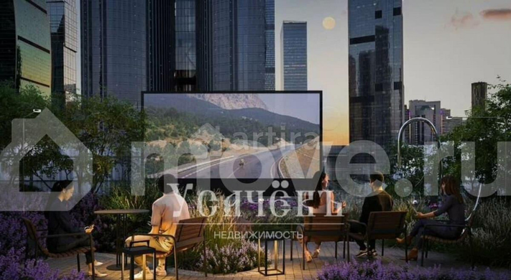 Студия, 31.5 м2, 12/91 эт. Москва - изображение 5