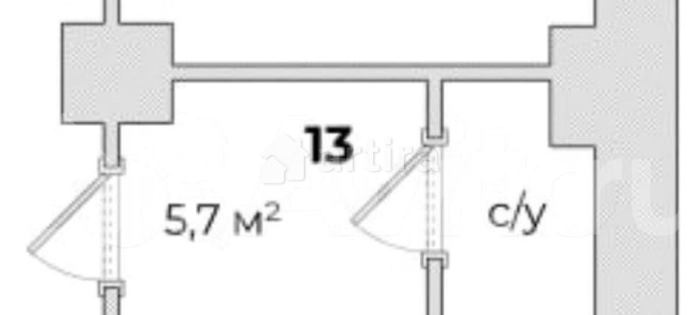 Комната, 6 м2, 1/4 эт. Москва - изображение 2