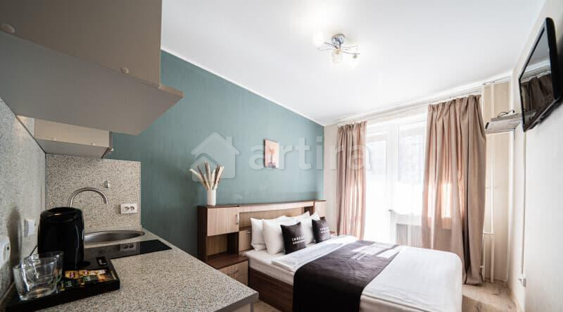 1-комн. апарт-ы, 26 м2, 3/12 эт. Санкт-Петербург - изображение 1