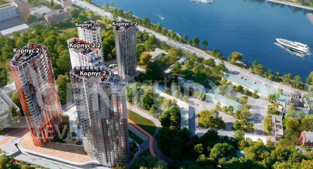 3-комн. квартира, 62 м2, 9/27 эт. Москва - изображение 3