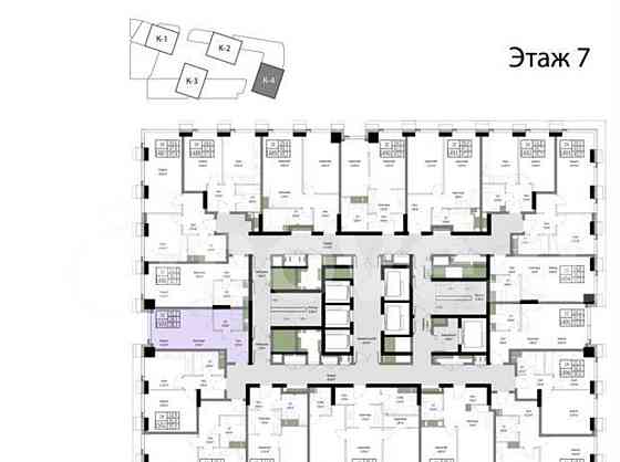 Студия, 28.3 м2, 7/35 эт. Москва