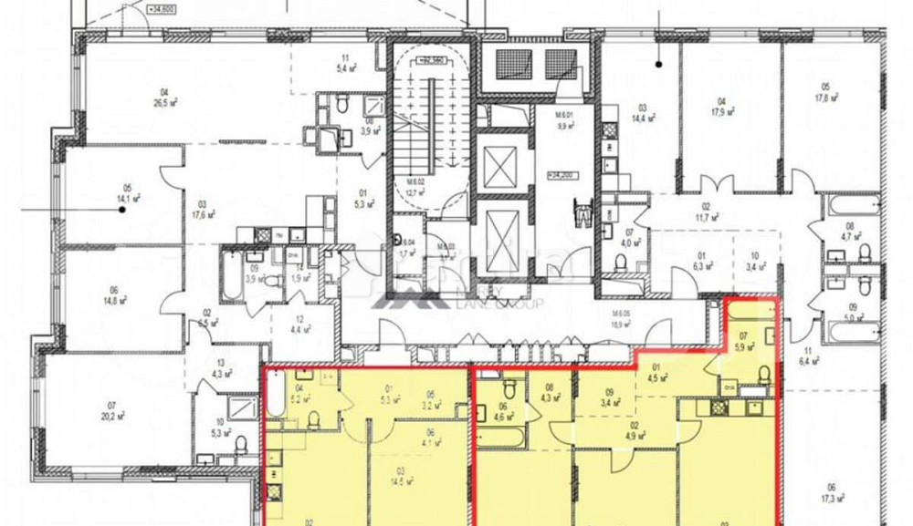 4-комн. квартира, 125.9 м2, 10/11 эт. Москва - изображение 1