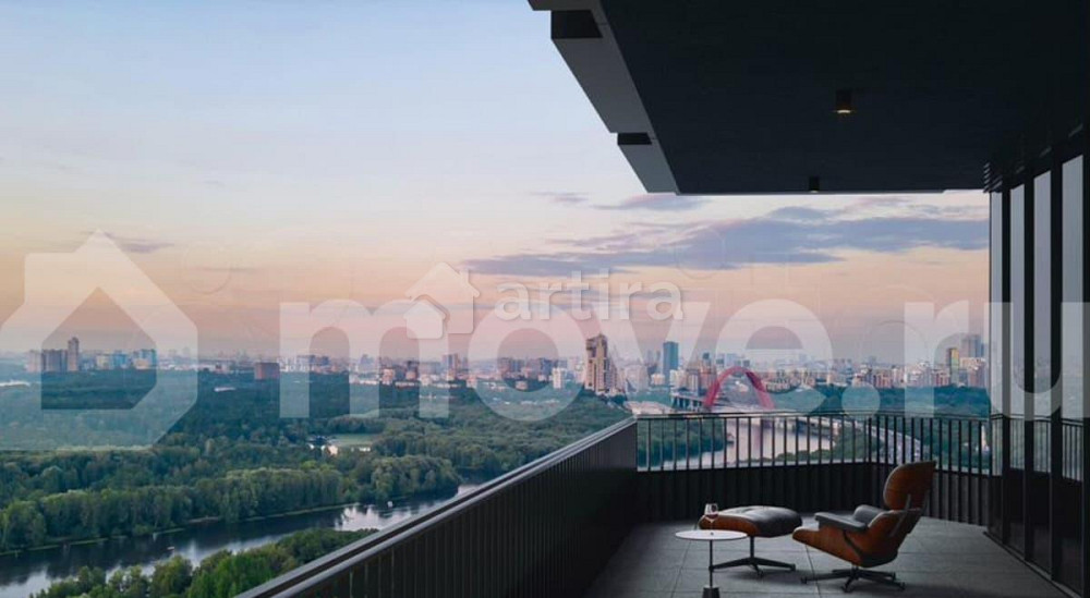 1-комн. пентхаус, 47.6 м2, 8/27 эт. Москва - изображение 4