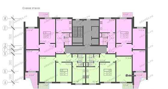 Комната, 18 м2, 1/17 эт. Москва