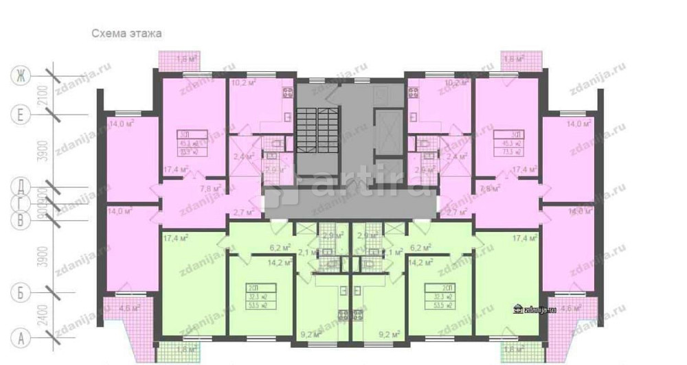 Комната, 18 м2, 1/17 эт. Москва - изображение 5
