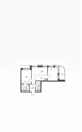 3-комн. квартира, 63.8 м2, 2/11 эт. Москва