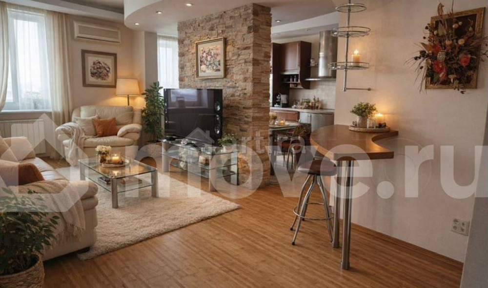 4-комн. квартира, 138.6 м2, 17/25 эт. Москва - изображение 4