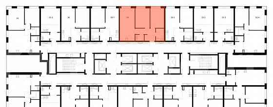 2-комн. квартира, 56 м2, 38/62 эт. Москва