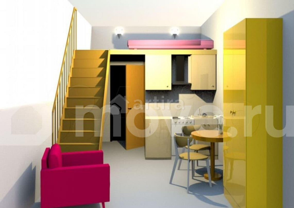 Студия, 11.5 м2, 2/18 эт. Москва - изображение 3