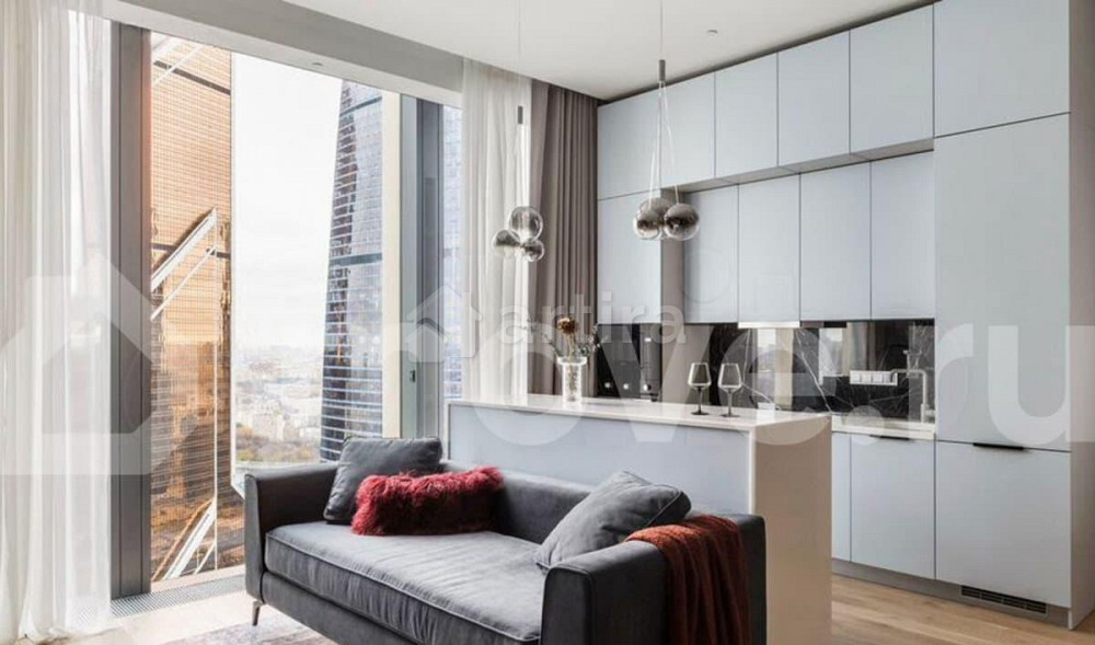 Студия, 50 м2, 33/78 эт. Москва - изображение 1