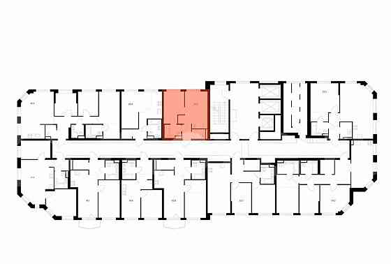 1-комн. квартира, 31.4 м2, 16/21 эт. Москва