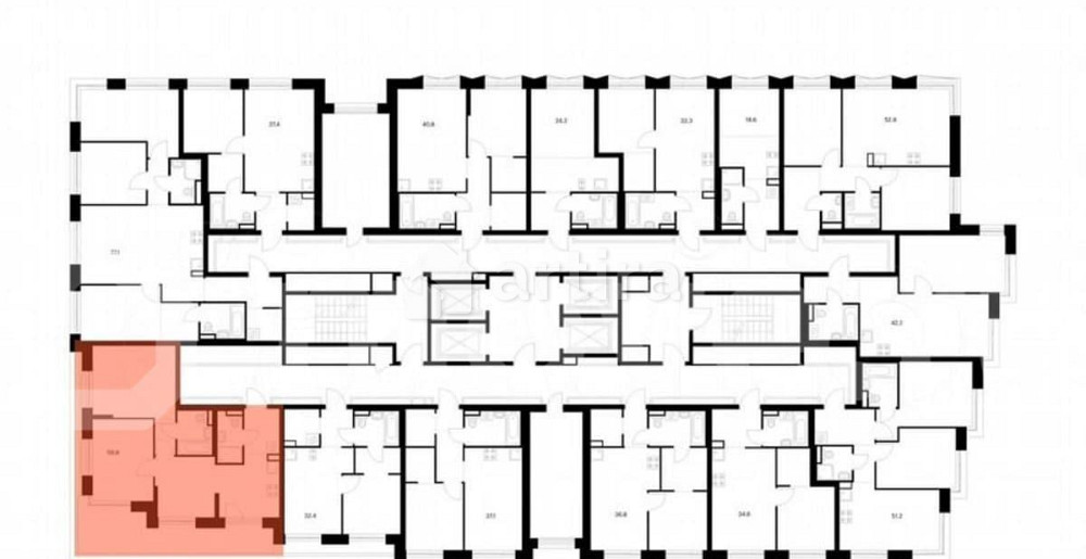 2-комн. квартира, 58.8 м2, 12/28 эт. Зеленоград - изображение 1
