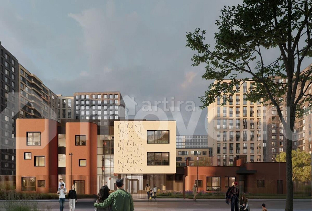 3-комн. квартира, 99.5 м2, 17/17 эт. Москва - изображение 3