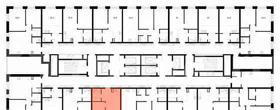 1-комн. квартира, 34.6 м2, 30/53 эт. Москва