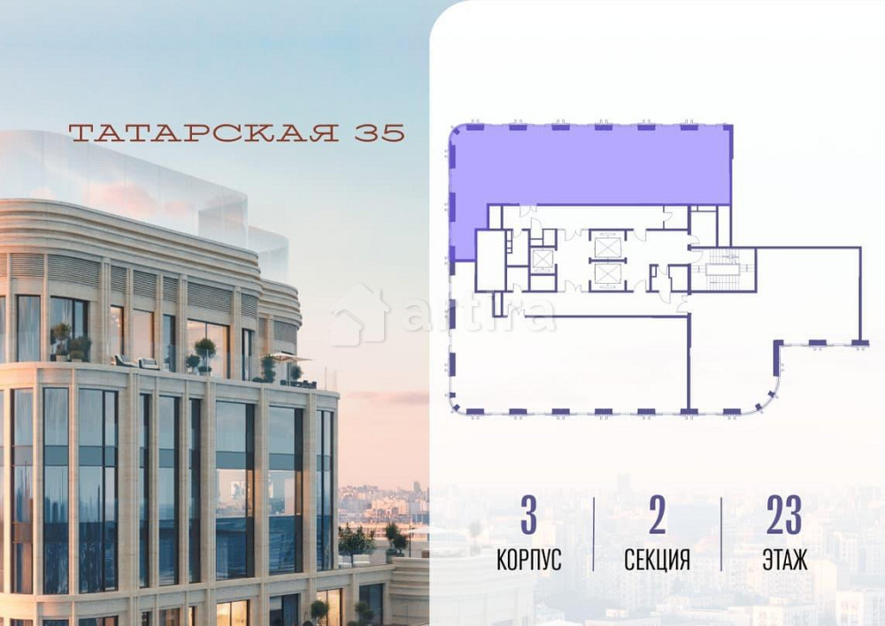 4-комн. квартира, 139.6 м2, 23/23 эт. Москва - изображение 11