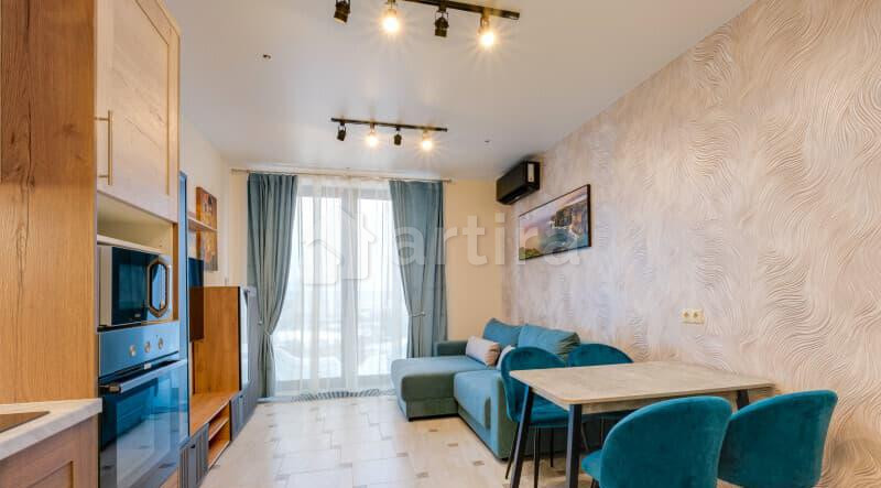 2-комн. апарт-ы, 43 м2, 9/20 эт. Москва - изображение 2