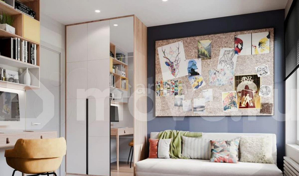 3-комн. квартира, 75.1 м2, 7/22 эт. Москва - изображение 7