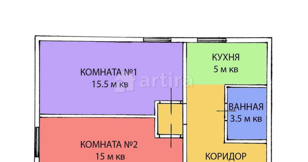 Дом, 87 м2, 2 сотки, 2 эт. Раменское - изображение 3