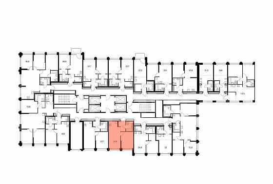 1-комн. квартира, 37.9 м2, 2/32 эт. Москва
