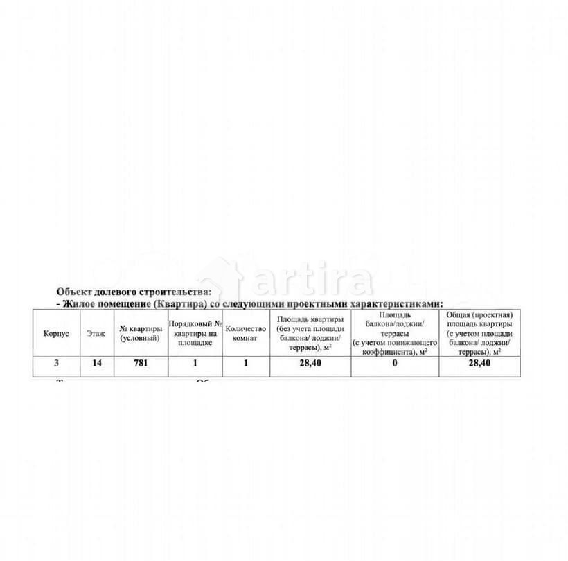 Студия, 28.4 м2, 14/18 эт. Москва - изображение 3