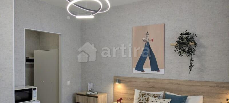 1-комн. апарт-ы, 22 м2, 3/22 эт. Санкт-Петербург - изображение 11