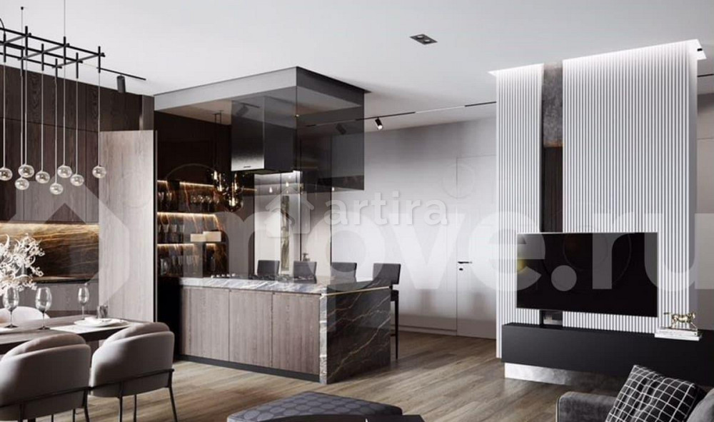 4-комн. квартира, 191 м2, 3/4 эт. Москва - изображение 4