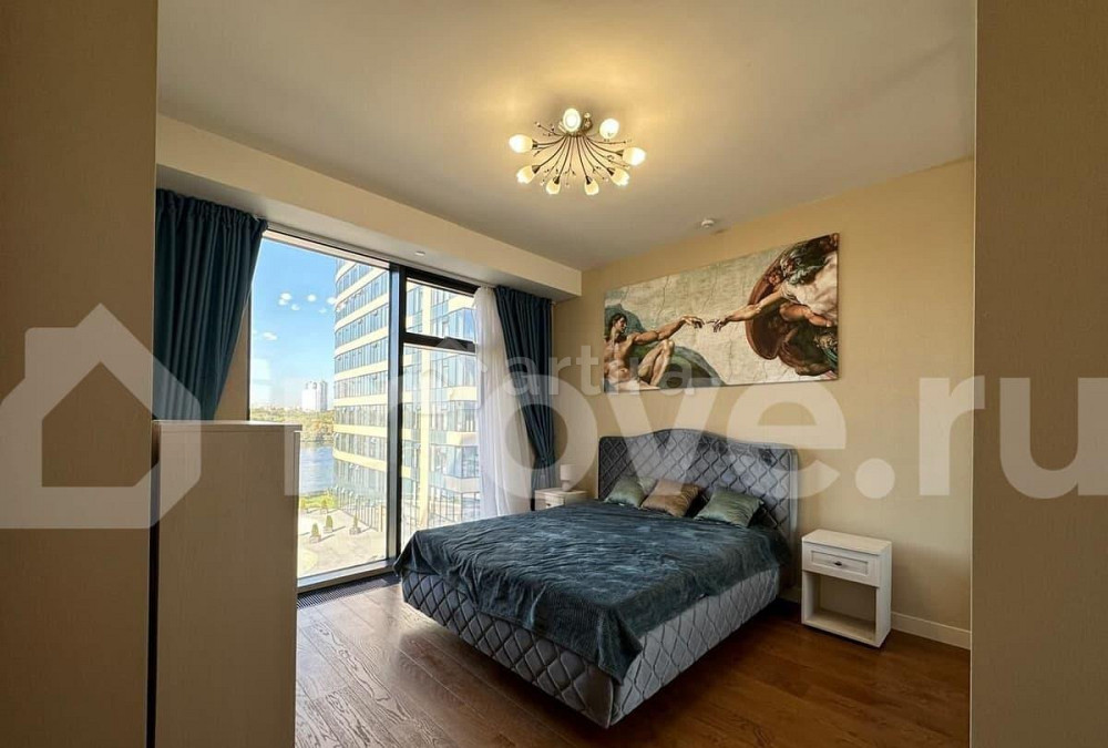 1-комн. квартира, 52 м2, 4/21 эт. Москва - изображение 2