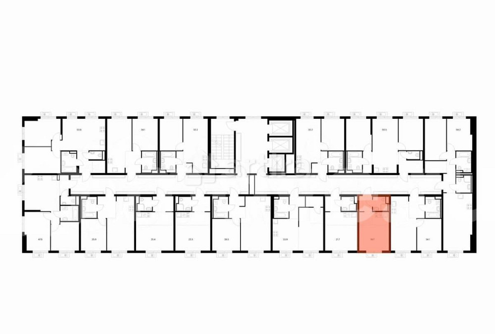 Студия, 19.7 м2, 24/27 эт. Москва - изображение 1