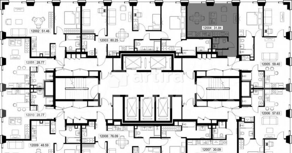 Студия, 31.8 м2, 20/52 эт. Москва - изображение 3