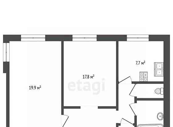 Комната, 19.2 м2, 5/5 эт. Москва