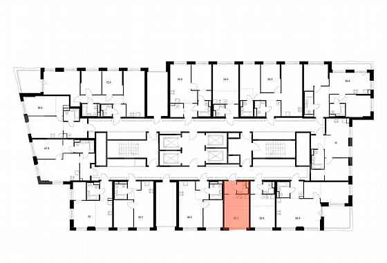 Студия, 20.3 м2, 33/43 эт. Москва