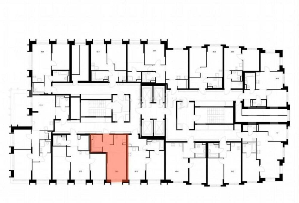 Студия, 28.9 м2, 13/28 эт. Зеленоград - изображение 1