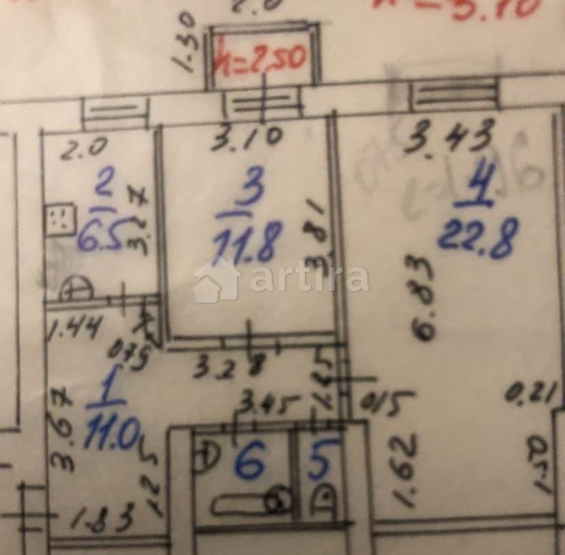 Комната, 12.2 м2, 2/2 эт. Новочеркасск - изображение 6