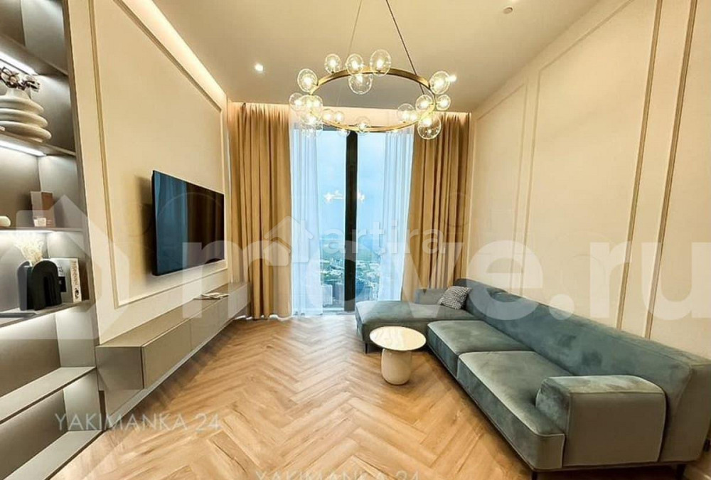 2-комн. апарт-ы, 61 м2, 58/78 эт. Москва - изображение 1