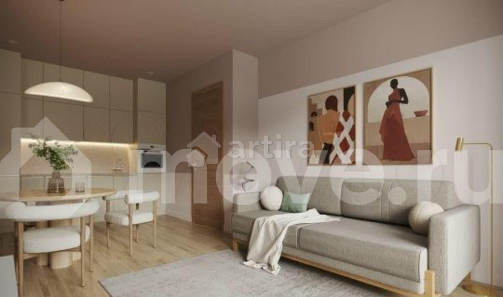 1-комн. квартира, 38.6 м2, 6/18 эт. Москва - изображение 2