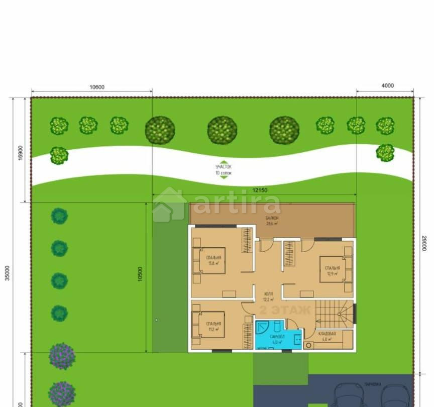 Коттедж, 180 м2, 10 соток, 2 эт. Всеволожск - изображение 2